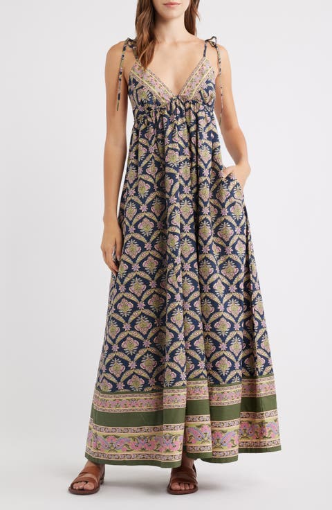 Sorrento Stroll Print Maxi Dress