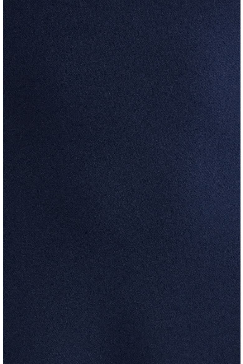 Floral Ruffle Hem Sleeveless Dress, Alternate, color, NAVY