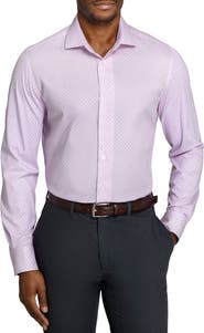 W.R.K Slim Fit Cross Geo Reworked Button-Up Shirt