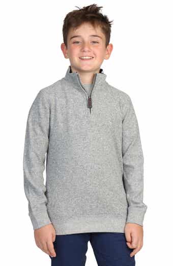 TailorByrd Kids' Cozy Quarter-Zip Pullover