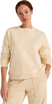 Haven Well Within Garment-Dyed Organic Cotton Terry Crewneck