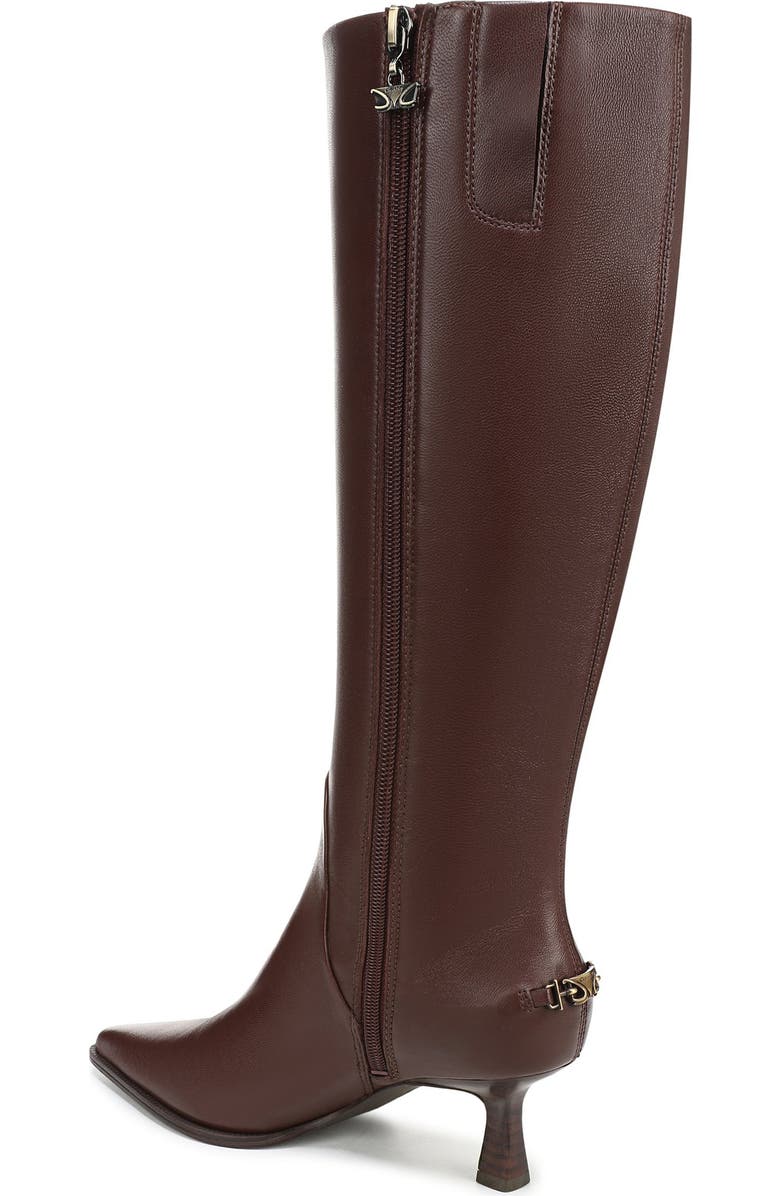 Circus NY by Sam Edelman Yulia Knee High Kitten Heel Boot, Alternate, color, Rich Pecan