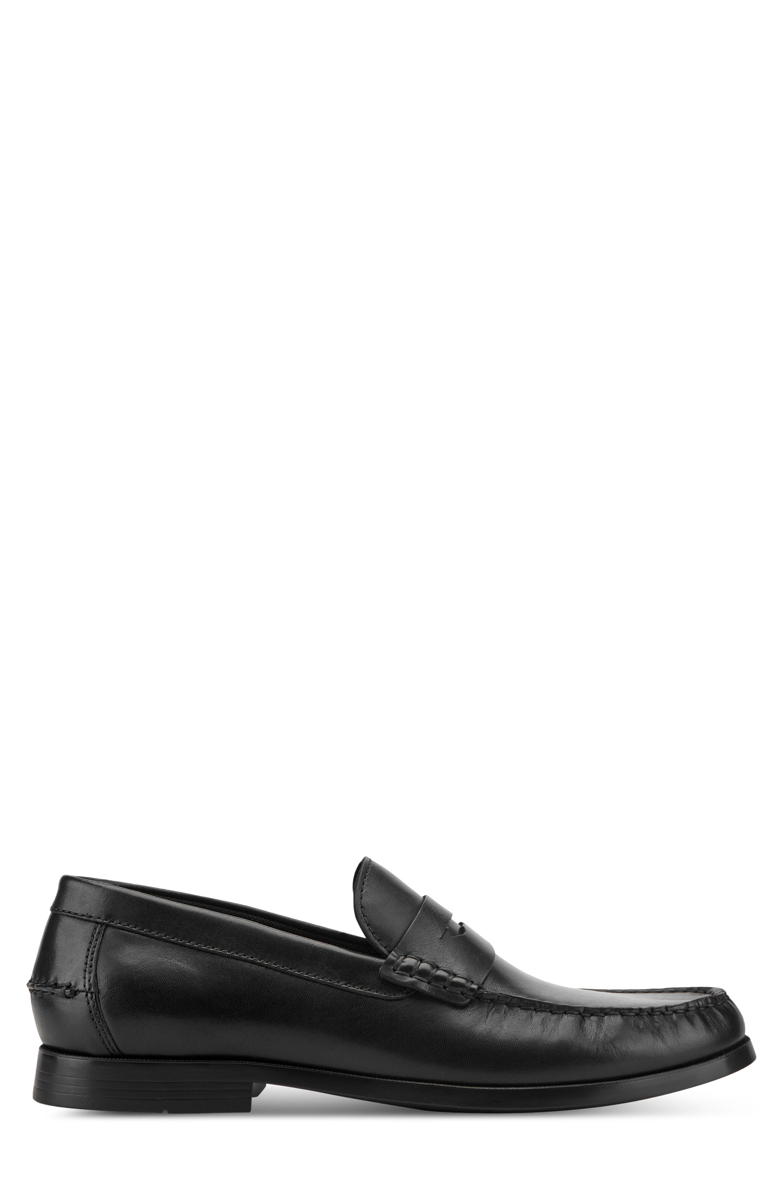 Rockport Willcox Penny Loafer, Alternate, color, Black