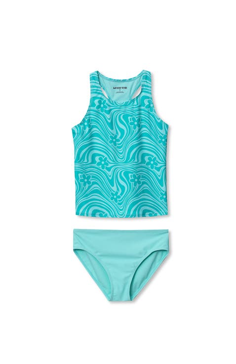 Girls Chlorine Resistant Tankini Swim Set