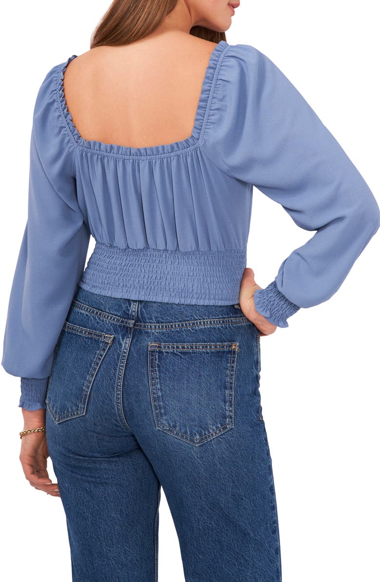 1.STATE Square Neck Long Sleeve Top, Alternate, color,