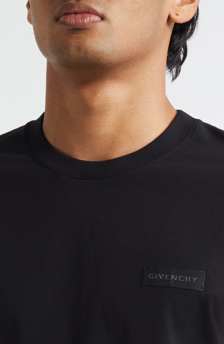 Givenchy Regular Fit Logo T-Shirt, Alternate, color, Black