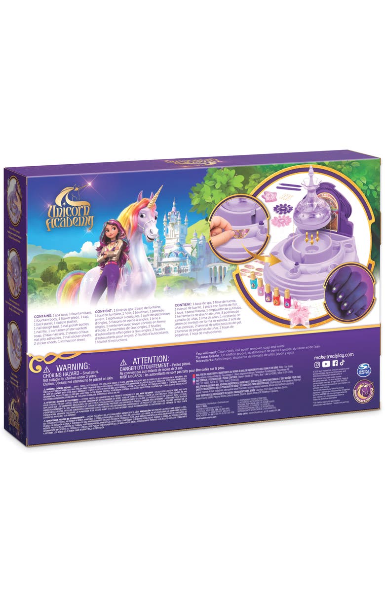 Make It Real Star Stables Fountain Nail Spa, Design Unicorn Manicures, Alternate, color, Multicolored