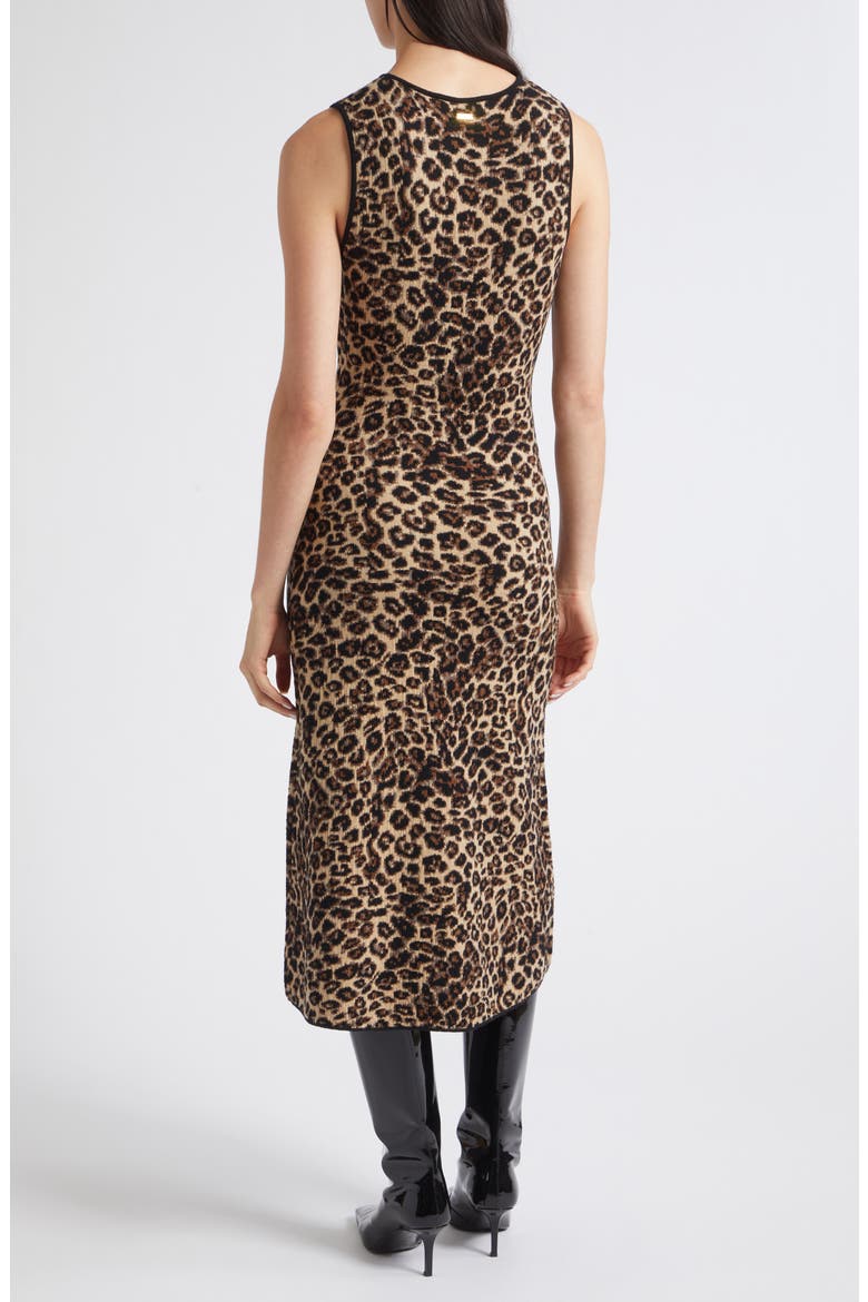 Alessia Sleeveless Wool Maxi Dress, Alternate, color, MULTI