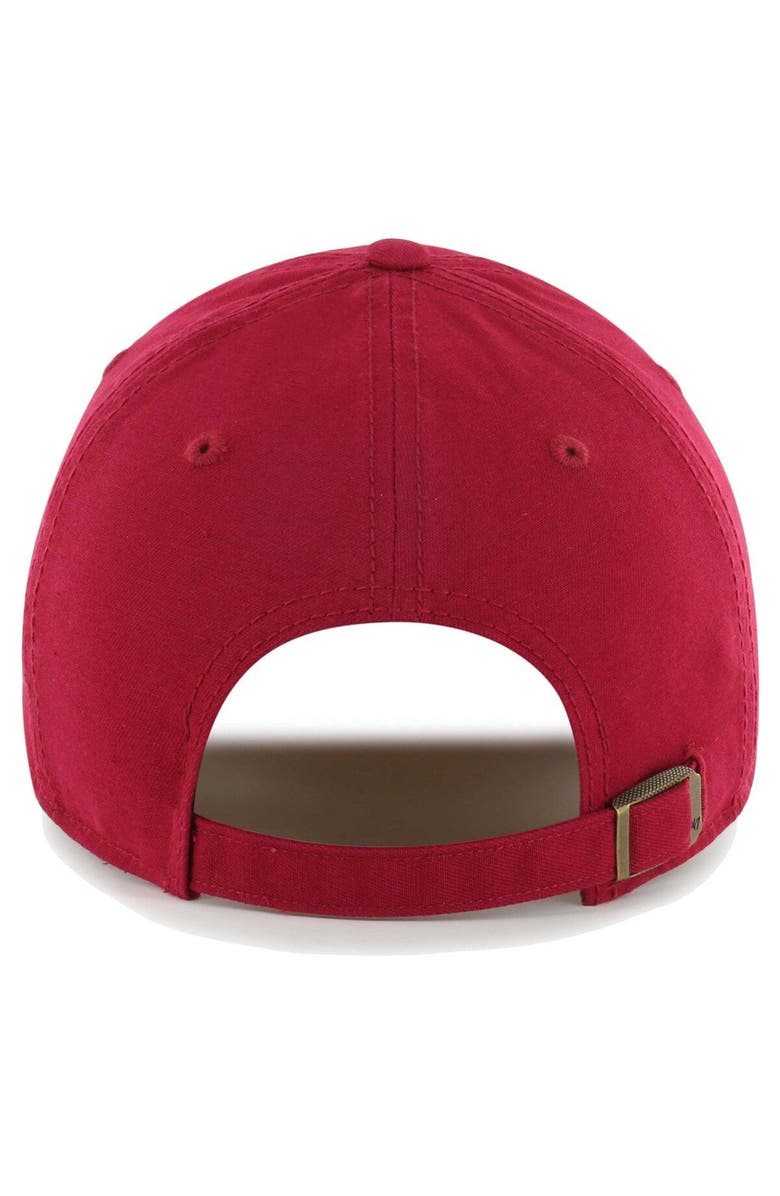 '47 Men's '47 Cardinal Arizona Cardinals Vernon Clean Up Adjustable Hat, Alternate, color, Cardinal