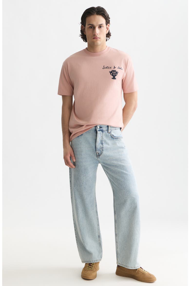 Relaxed Graphic T-Shirt, Alternate, color, MISTY ROSE
