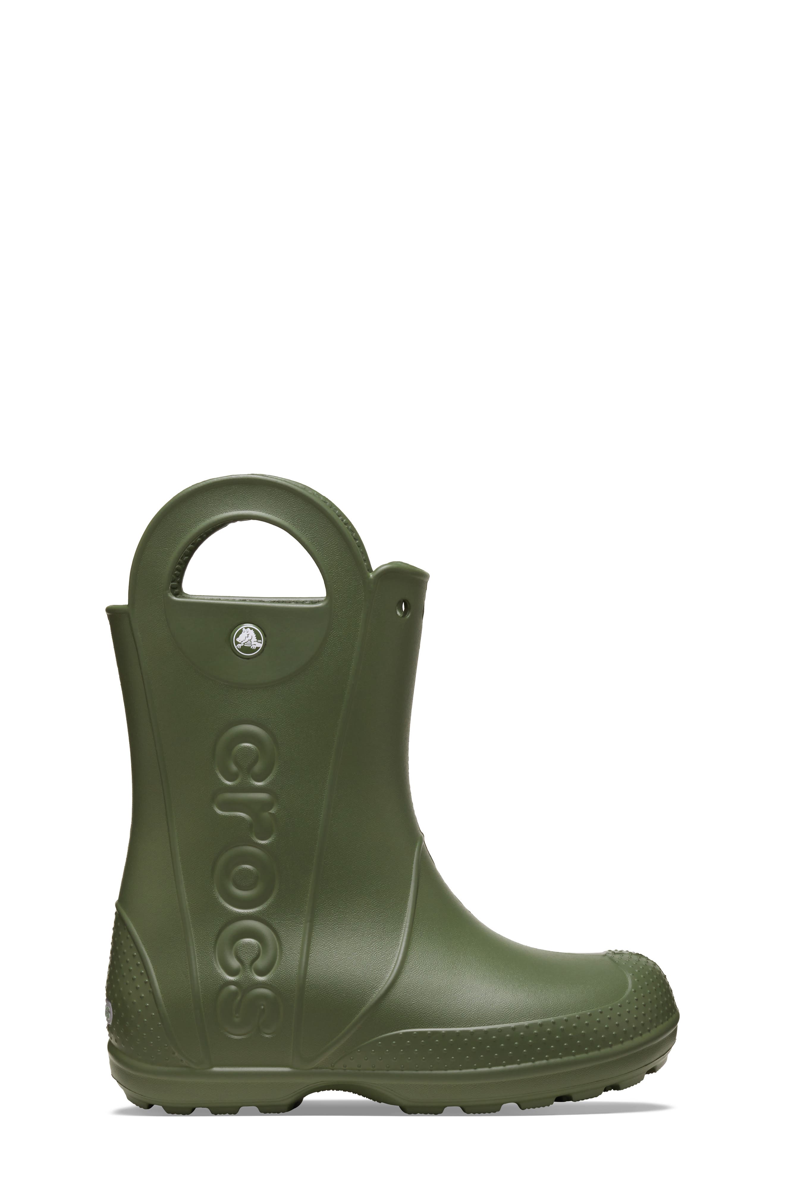 Kids' Handle It Rain Boot, Alternate, color, ARMY GREEN