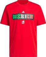 adidas Men's adidas Red Mexico National Team Jersey Hook T-Shirt
