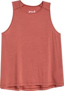 Smartwool Ultralite High Neck Merino Wool Blend Tank