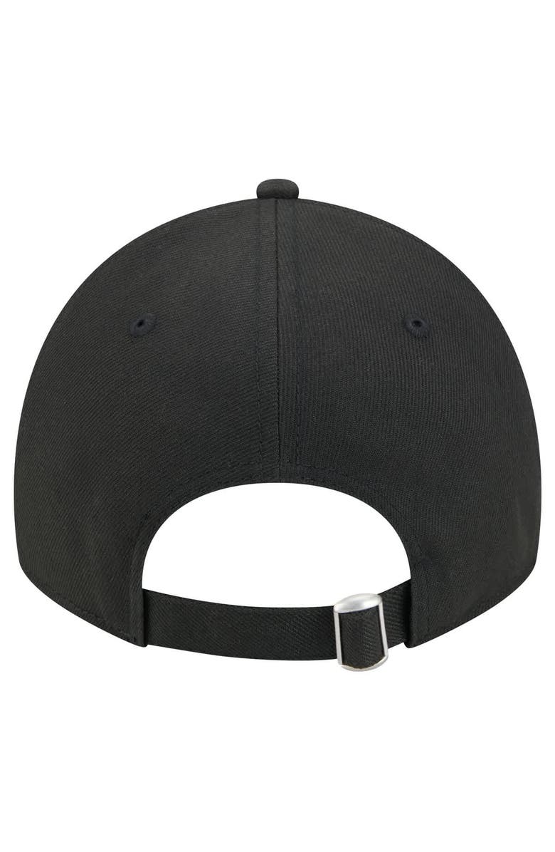 New Era Unisex New Era Black Las Vegas Aces Core Logo 9TWENTY Adjustable Hat, Alternate, color, Black