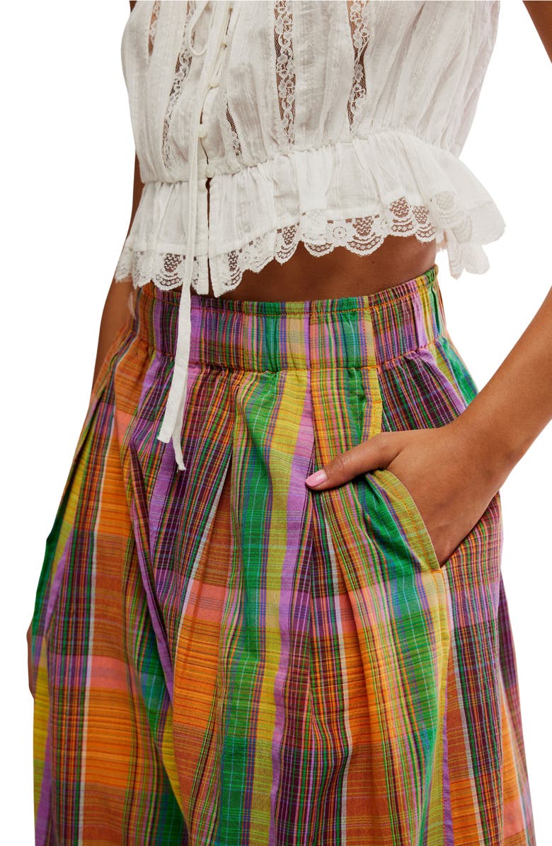 Free People Ivy Cotton Pull-On Shorts, Alternate, color, 