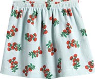 Bobo Choses Kids' Juicy Tomato Print Skirt
