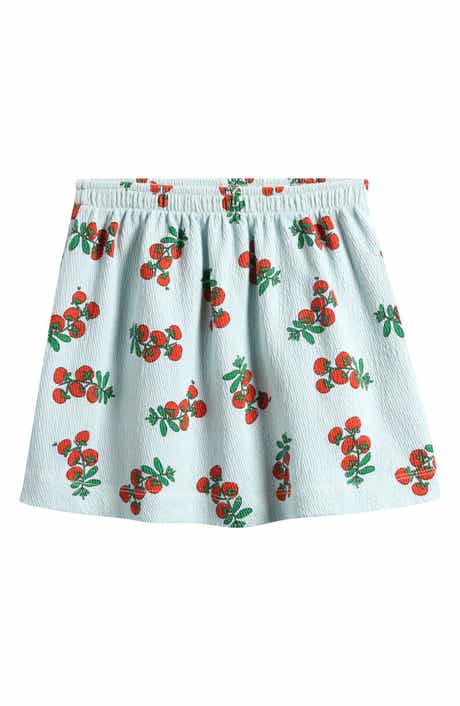 Kids' Juicy Tomato Print Skirt