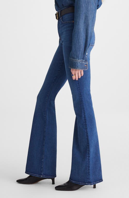 Madewell The Stretch Flare Jeans In Blue