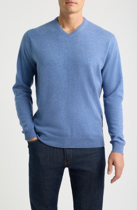 Crown Heritage Cashmere V-Neck Sweater