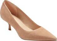 Marc Fisher LTD Calynna Pointed Toe Kitten Heel Pump
