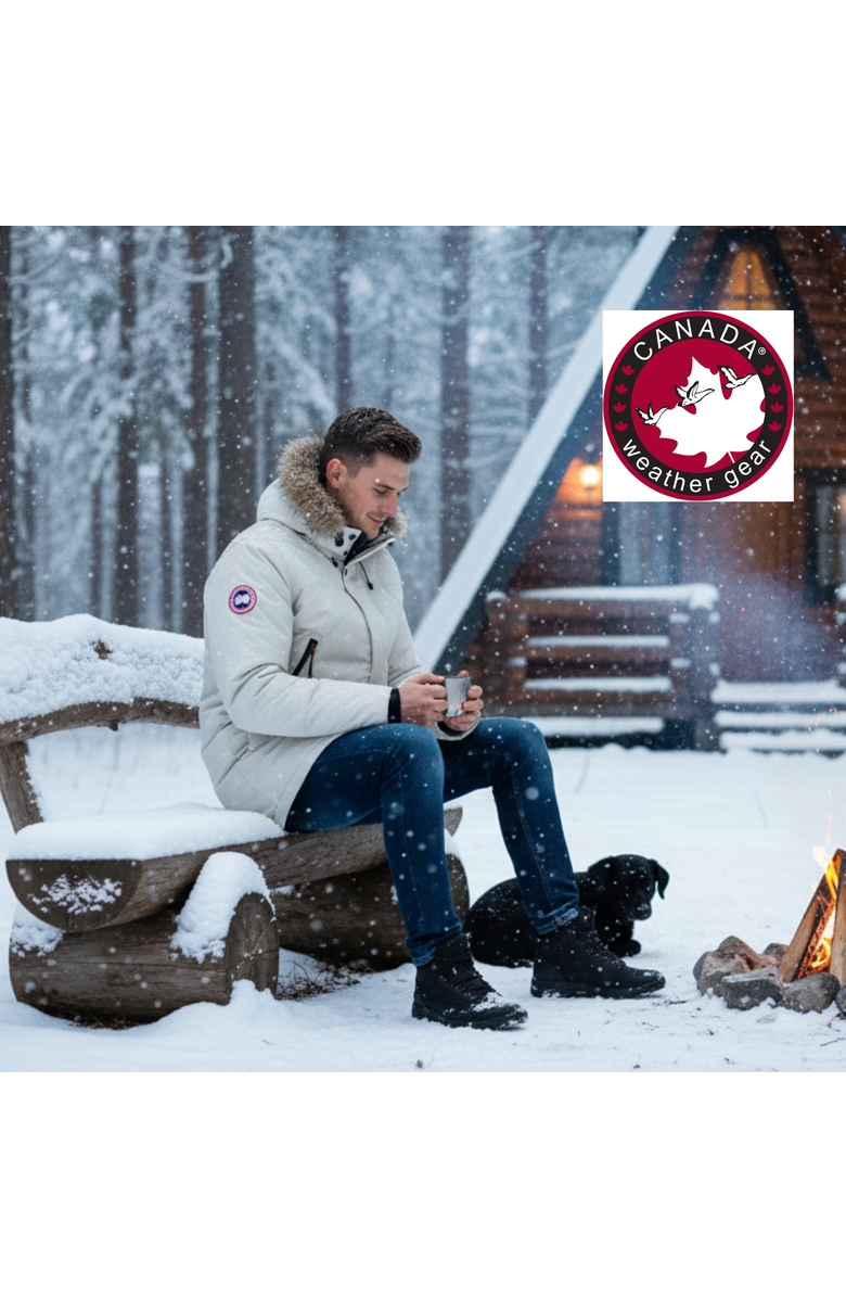 CANADA WEATHER GEAR Men's Arctic Winter Jacket, Alternate, color, Stone