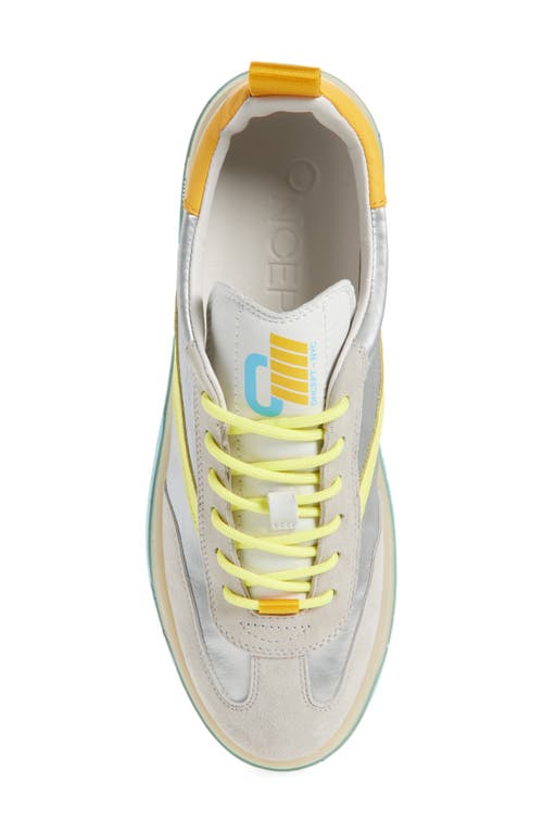 Oncept Panama Low Top Sneaker In Silver Flash