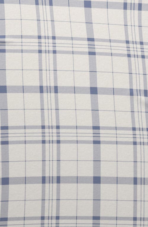 Woven & Weft Plaid 4-piece Flannel Bed Sheet Set In Neutral