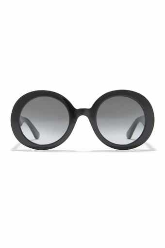 Gucci 52mm Round Sunglasses
