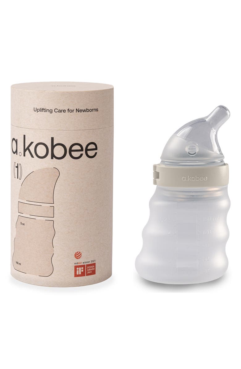 a.kobee Essentials 5-Ounce Bottle with Newborn Flow, Alternate, color, Almond