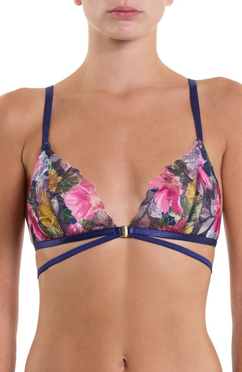 Wildly Bloom Triangle Bralette