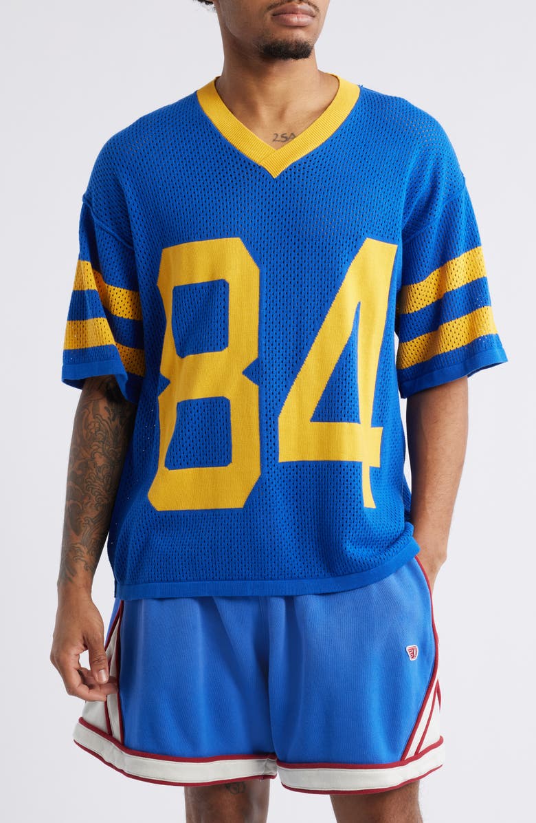 DIET STARTS MONDAY Knit Mesh Jersey, Main, color, 