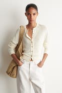 COS Knitted Linen Cardigan