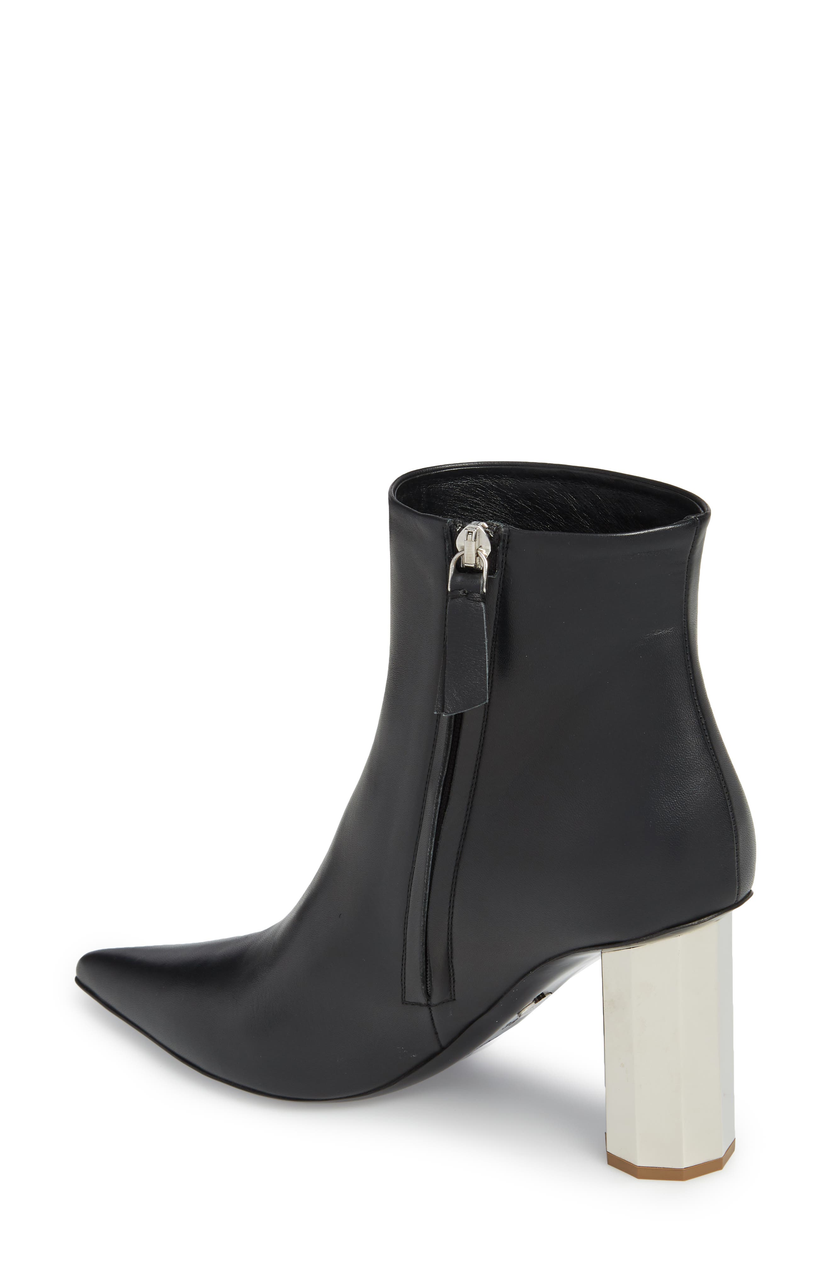 Galvanic Heel Bootie, Alternate, color, BLACK