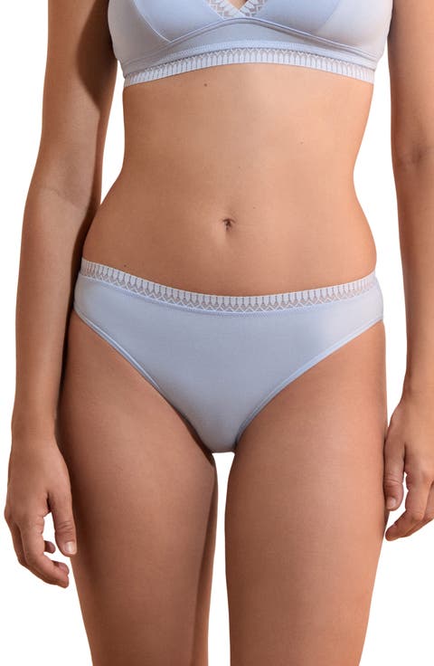 Happily Stretch Cotton High Cut Briefs