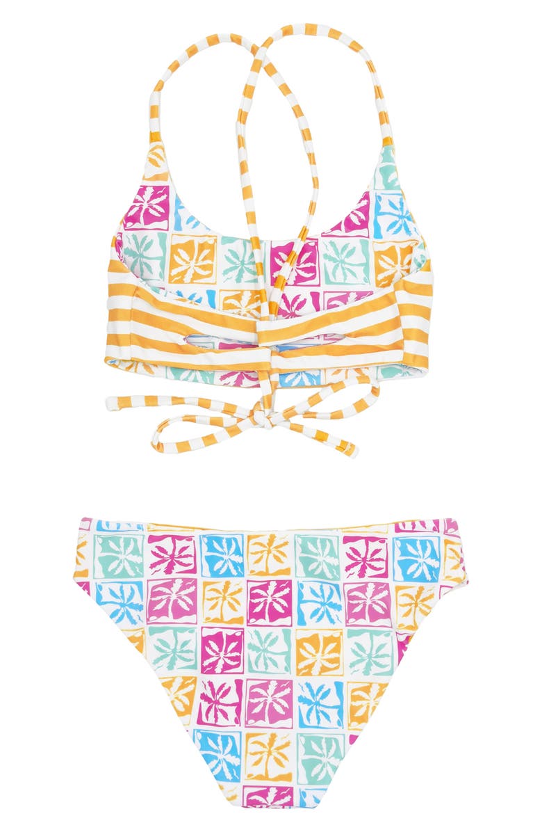 Feather 4 Arrow Kids' Waverly Reversible Two-Piece Swimsuit, Alternate, color, 