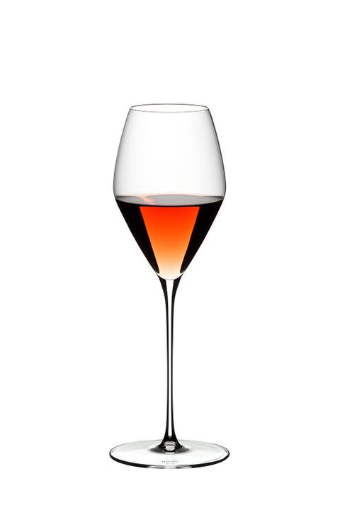 Veloce Rose Wine Glass, Set of 2