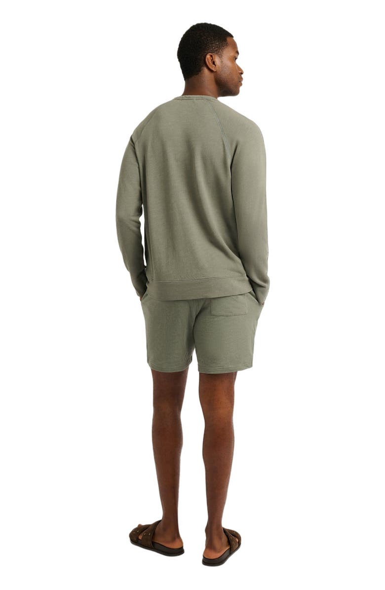 Onia Slub Terry Short 6", Alternate, color, Agave