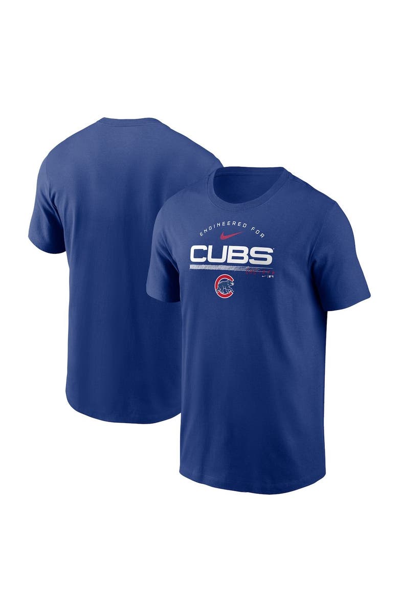 Nike Men's Nike Royal Chicago Cubs Team Engineered Performance T-Shirt, Main, color, 