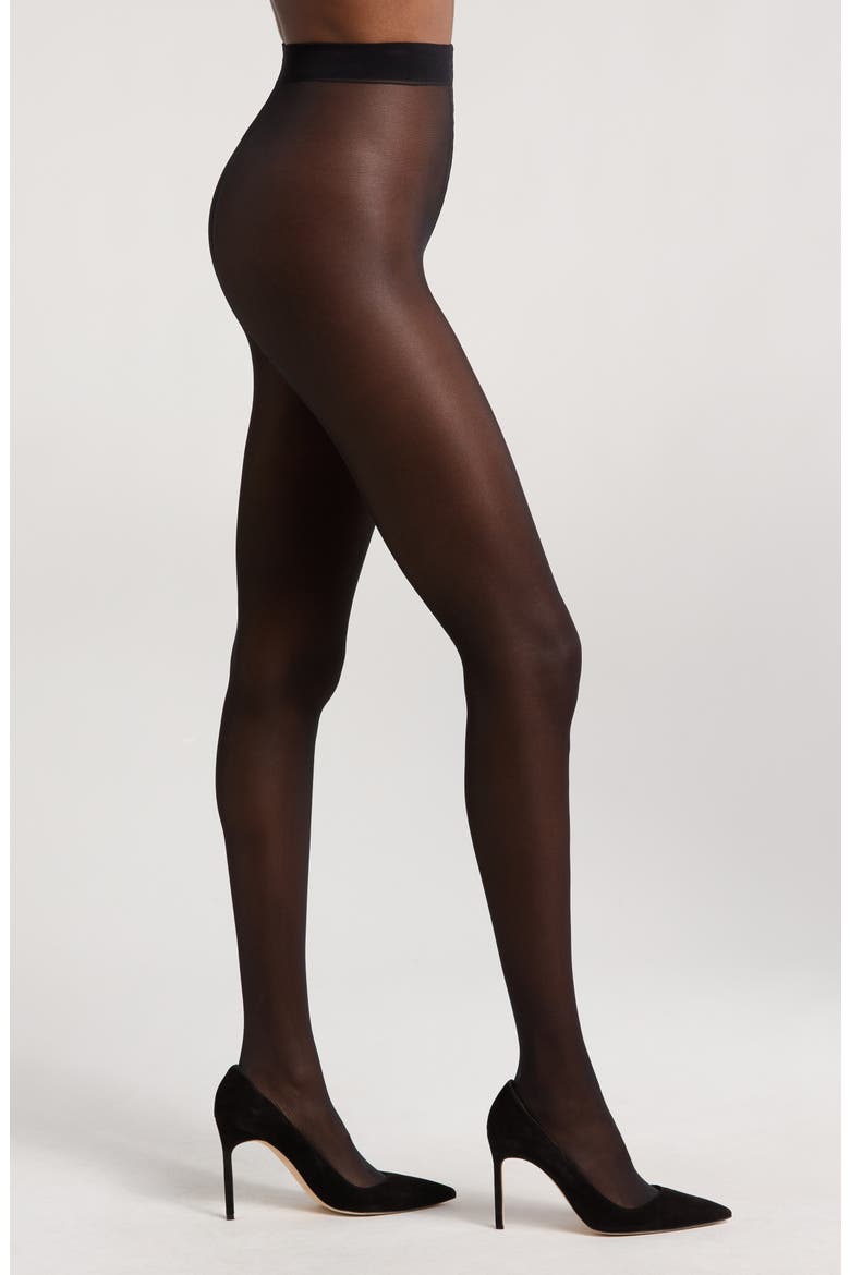 Everyday Sheer Tights, Main, color, BLACK