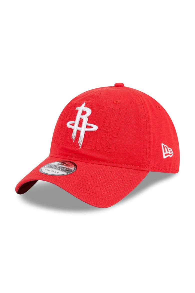 Men's New Era  Red Houston Rockets 2023 NBA Draft 9TWENTY Adjustable Hat, Main, color, Red