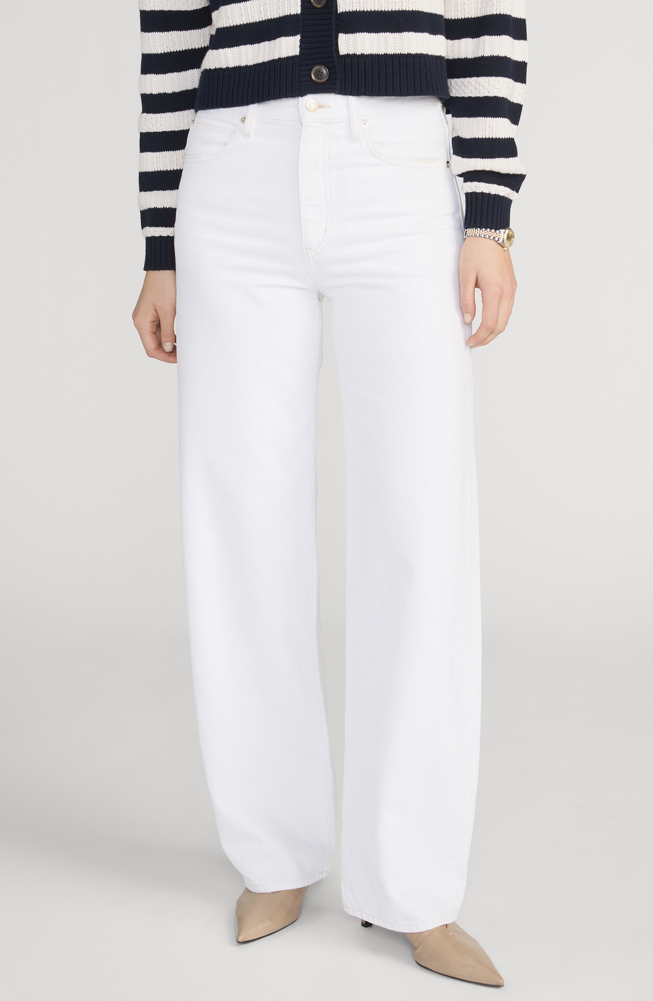 The Bow Straight Leg Jeans