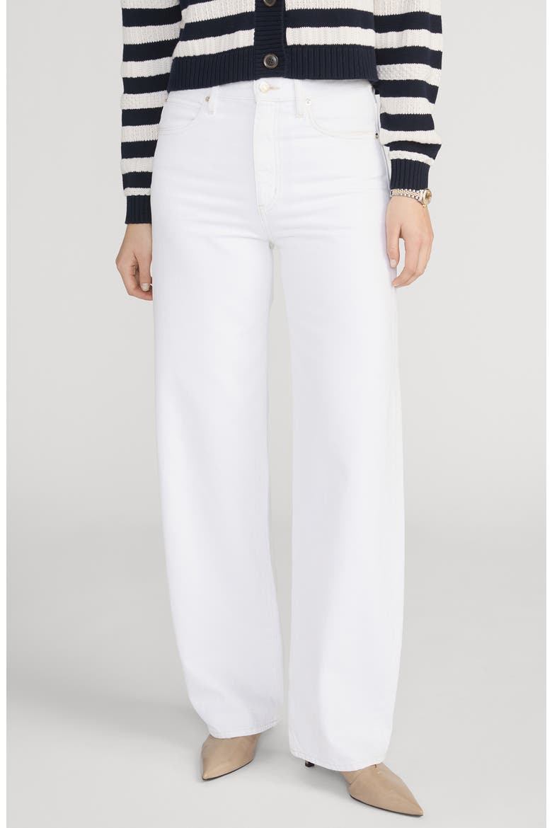 The Bow Straight Leg Jeans, Main, color, AU NATURAL CLEAN