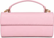 Persaman New York Evelina Leather Top Handle Clutch