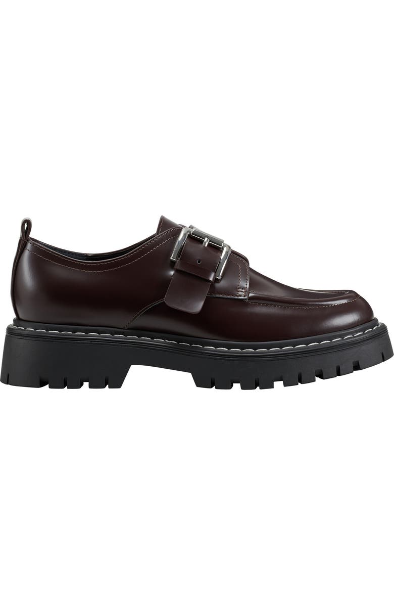 Marc Fisher LTD Tarla Platform Loafer, Alternate, color, Dark Red