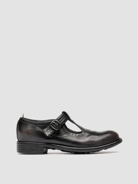 Calixte 071 Leather T-Bar Shoes