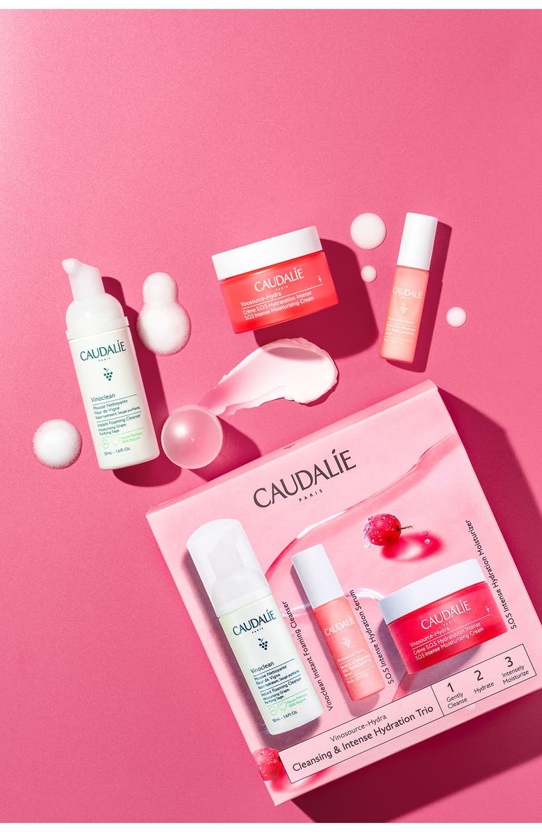 CAUDALÍE Vinosource-Hydra S.O.S. Hydration Set USD $72 Value, Alternate, color,
