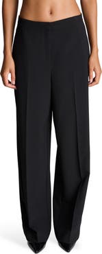 Kenneth Cole Collection High Waist Wide Leg Pants
