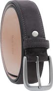 Ghurka Handcrafted in Italy Genuine suede leather belt