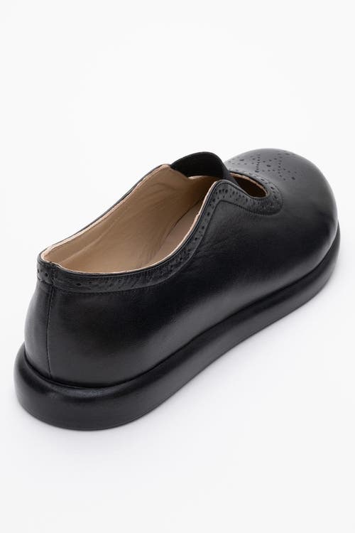 Forever & Always Shoes Chelle Elastic Leather Flat
