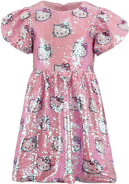 Lola + The Boys Sequin Hello Kitty® Party Dress